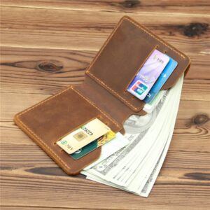 Personalized Genuine Leather Wallet, Personalized Leather Wallet, Personalized Bifold Wallet,Personalized Wallet, Father's Day Gift