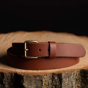 Women's Tan Leather Belt, Full Grain Leather Belt, Waist Belt, Vachetta Leather Belt, High Waisted Belt, Gift for Her