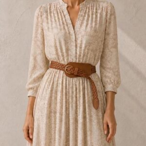 Handcrafted Top Grain Braided Belt, Woven Leather Belt for Women, Wide Waist Boho Dress Belt, Statement Waist Cincher, Minimalist Designer Belt